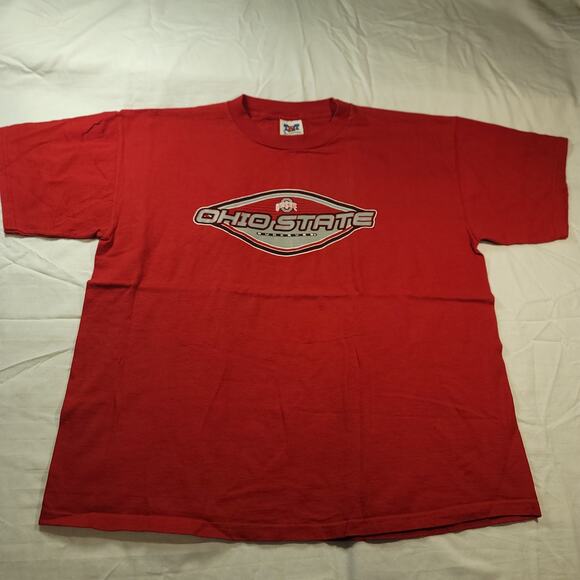 Ohio State Buckeyes TNT Casual Graphic College Football T Shirt Mens Size XL Red - Picture 2 of 9